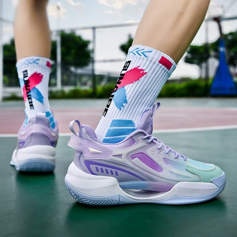 Tênis de Basquete Masculino/Feminino Anvver Pro Aqua Violet