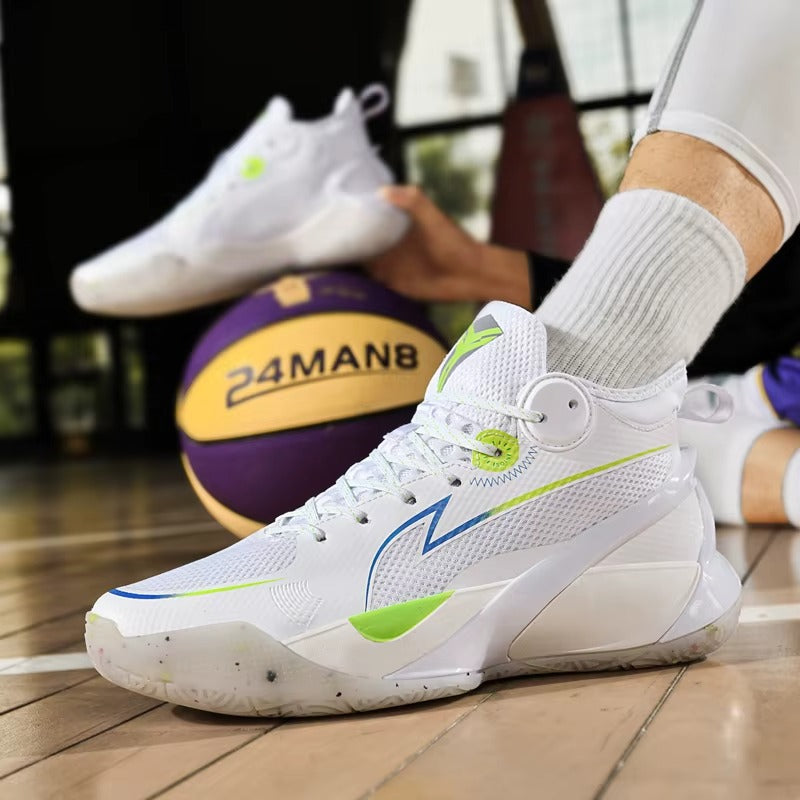Tênis de Basquete Masculino/Feminino Anvver Pro White Impact