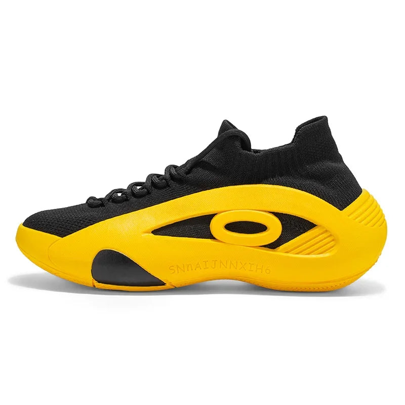 Tênis de Basquete Masculino/Feminino Anvver Pro Gold Raptor