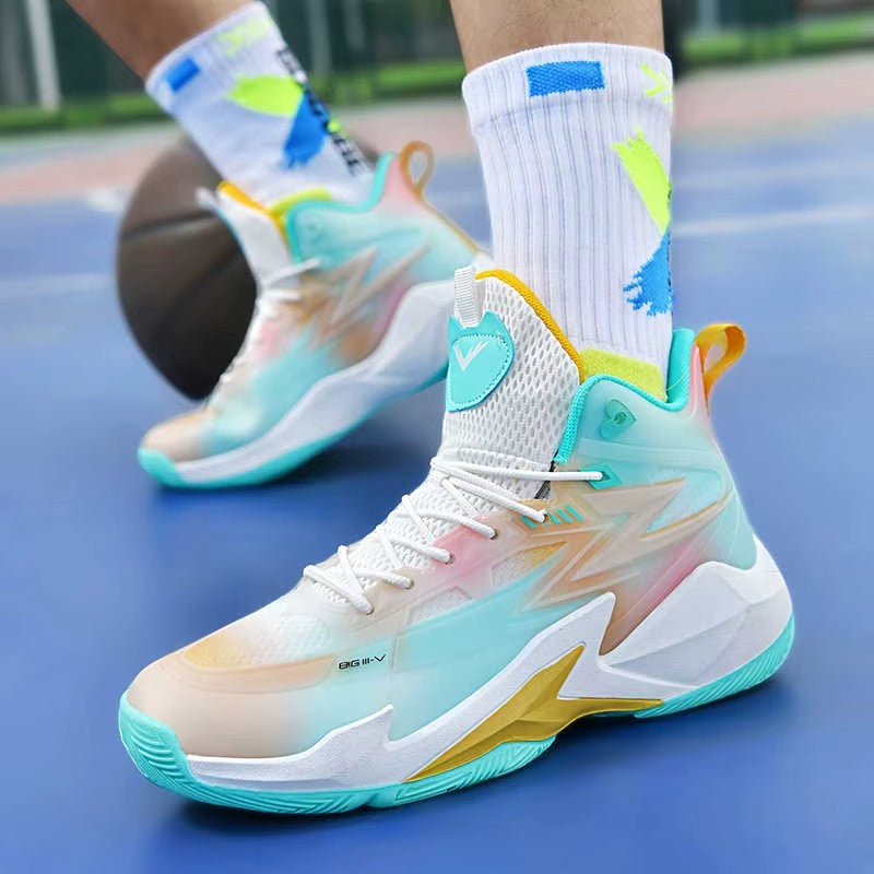 Tênis de Basquete Masculino/Feminino Anvver Pro Turbo Glow